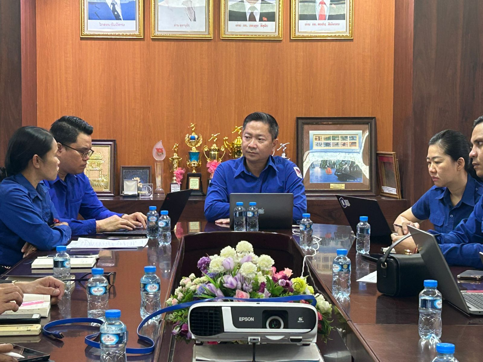 ຄຊປປລ ກະຊວງ ເຕັກໂນໂລຊີ ແລະ ການສື່ສານ ຈັດກອງປະຊຸມຄົບຄະນະບໍຫານງານປະຈຳ 6 ເດືອນທ້າຍປີ 2024.
