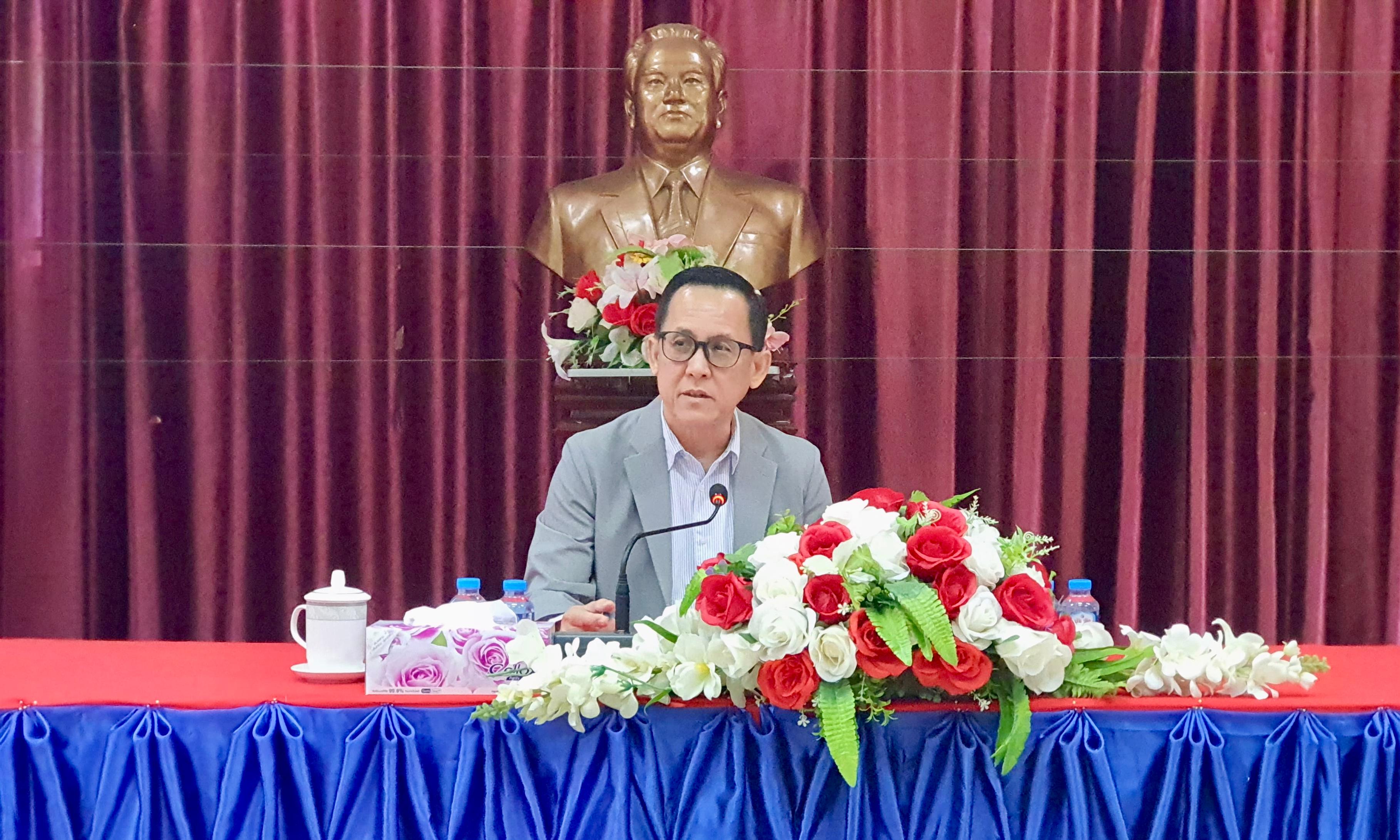 ສ້າງຄວາມເຂັ້ມແຂງວຽກງານ ເຕັກໂນໂລຊີ ແລະ ນະວັດຕະກໍາ ແລະ ການບໍລິຫານເອກະສານແບບທັນສະໄໝ ໃຫ້ແກ່ ພຕສ 09 ແຂວງ