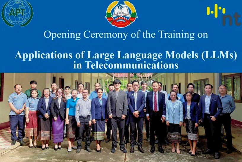 ສຕສ ຝຶກອົບຮົມ LLMs ໃນຂະແໜງການໂທລະຄົມມະນາຄົມການສື່ສານ