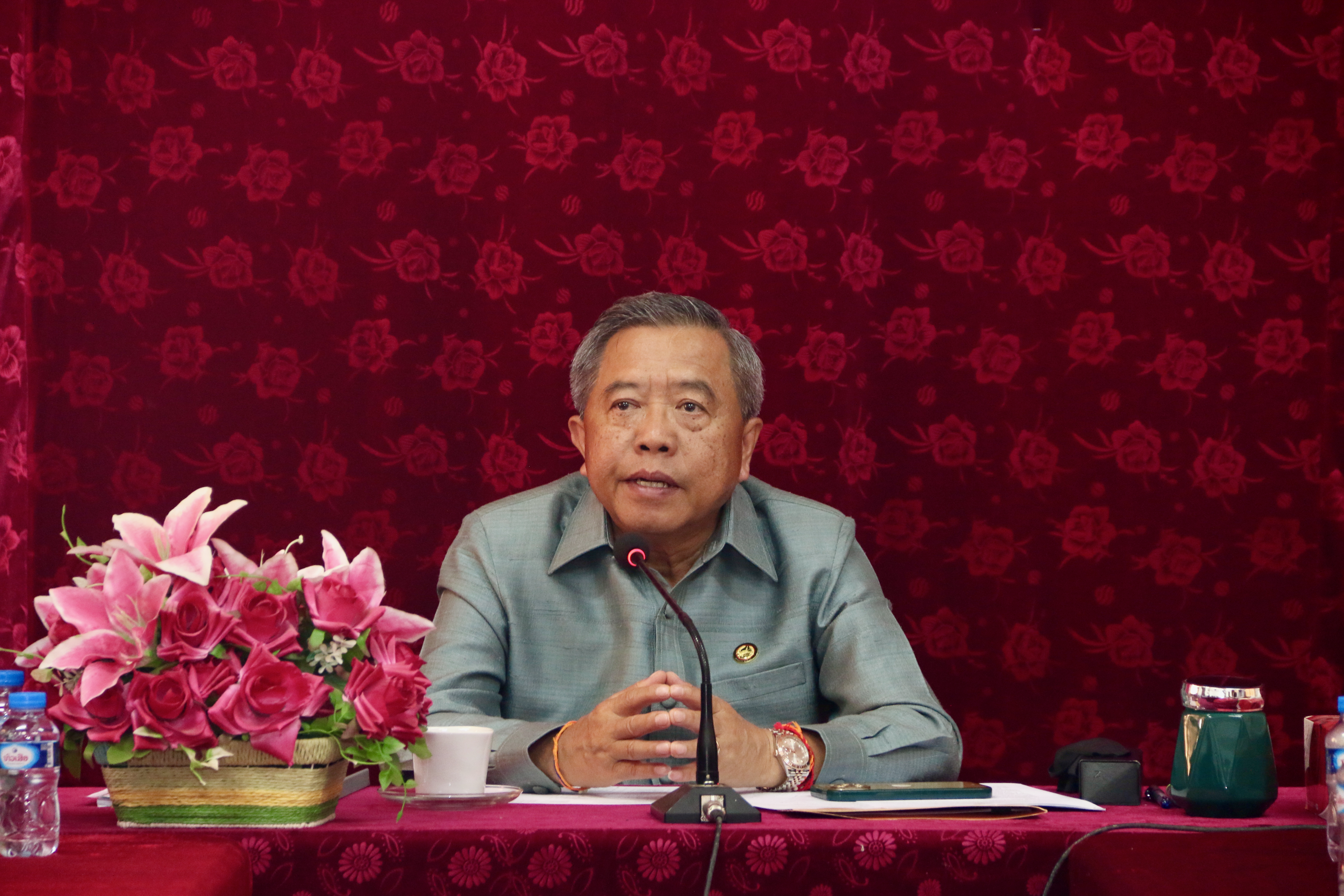 ລັດຖະມົນຕີ ກະຊວງເຕັກໂນໂລຊີ ແລະ ການສື່ສານ ເຄື່ອນໄຫວຊຸກຍູ້ວຽກງານ ຢູ່ ພະແນກເຕັກໂນໂລຊີ ແລະ ການສື່ສານ ແຂວງ ຊຽງຂວາງ