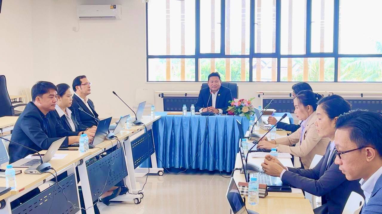 ສະຖາບັນເຕັກໂນໂລຊີການສື່ສານຂໍ້ມູນຂ່າວສານ ເປີດກອງປະຊຸມປະເມີນແບບຟອມສະເໜີຂໍຕຳແໜ່ງວິຊາການຄູ ຊຸດທີ 1